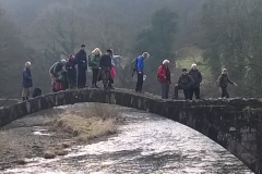 Community walk on cromwells bridge