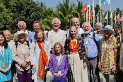 Members of Dome at the India 10K course
